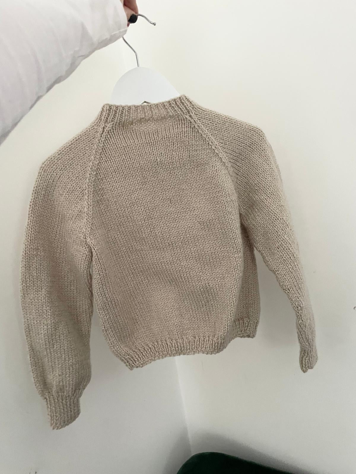 1-2 years parchment cardigan