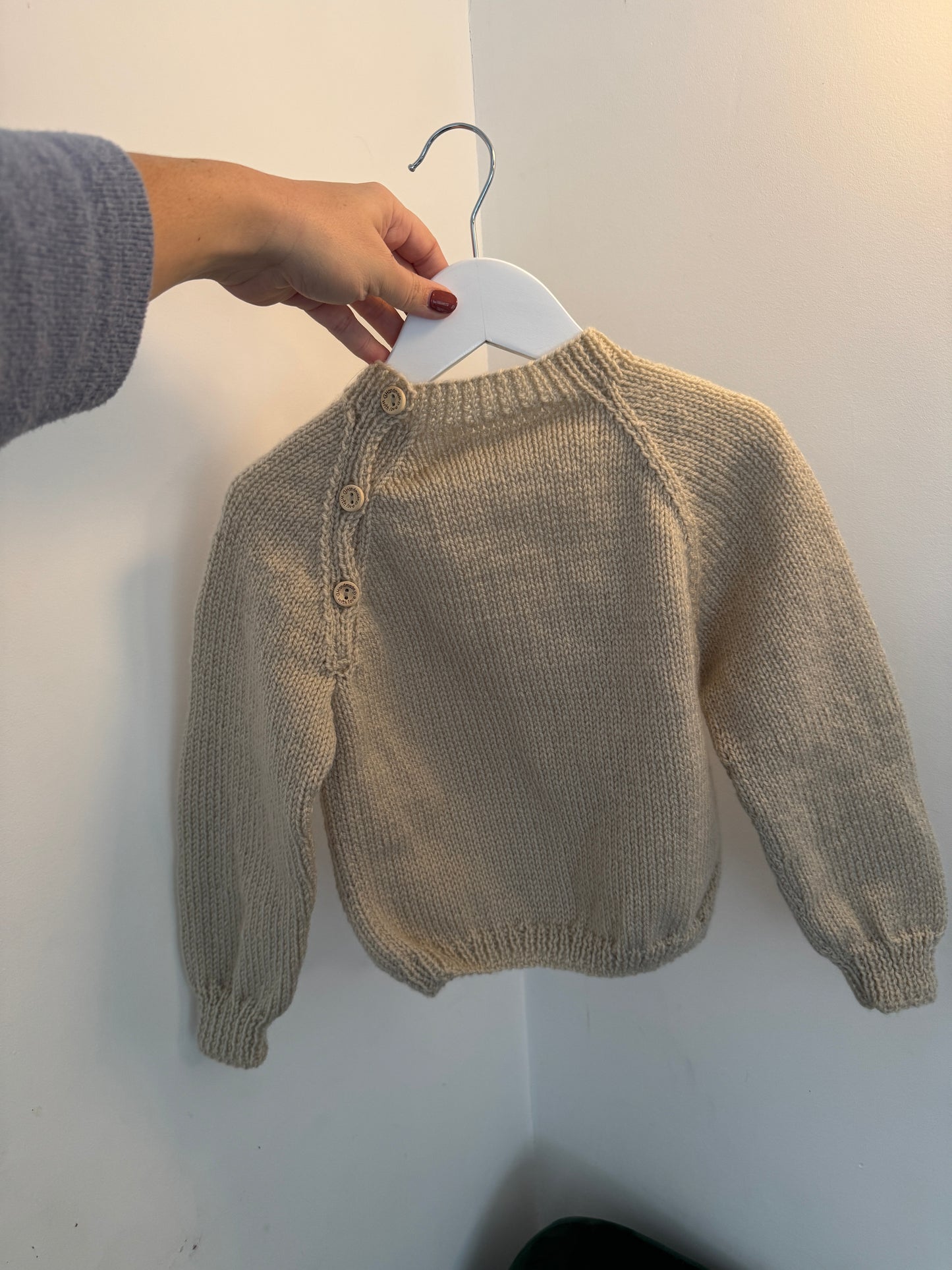 2-3 years parchment jumper