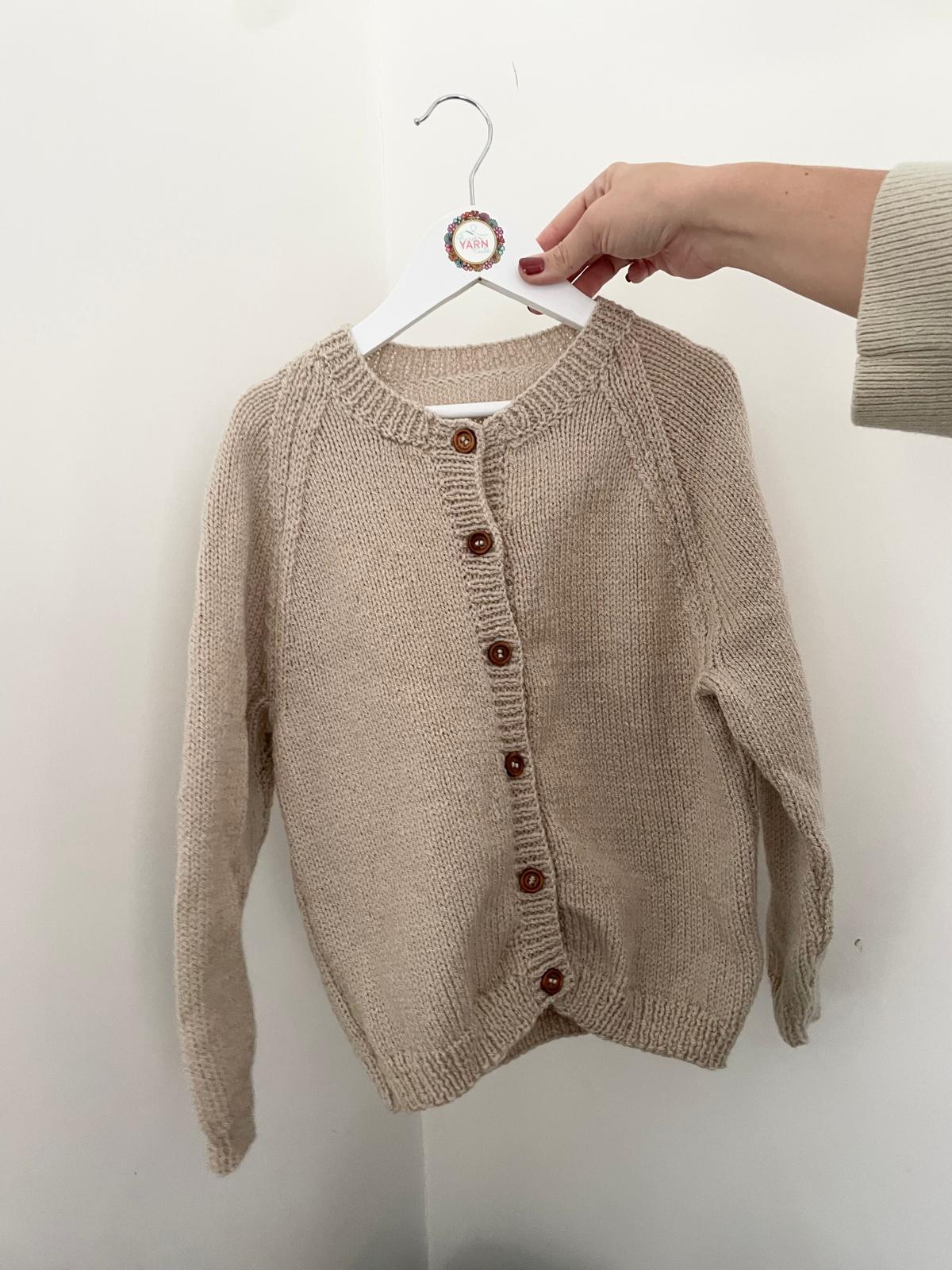 4-5 Years parchment Cardigan