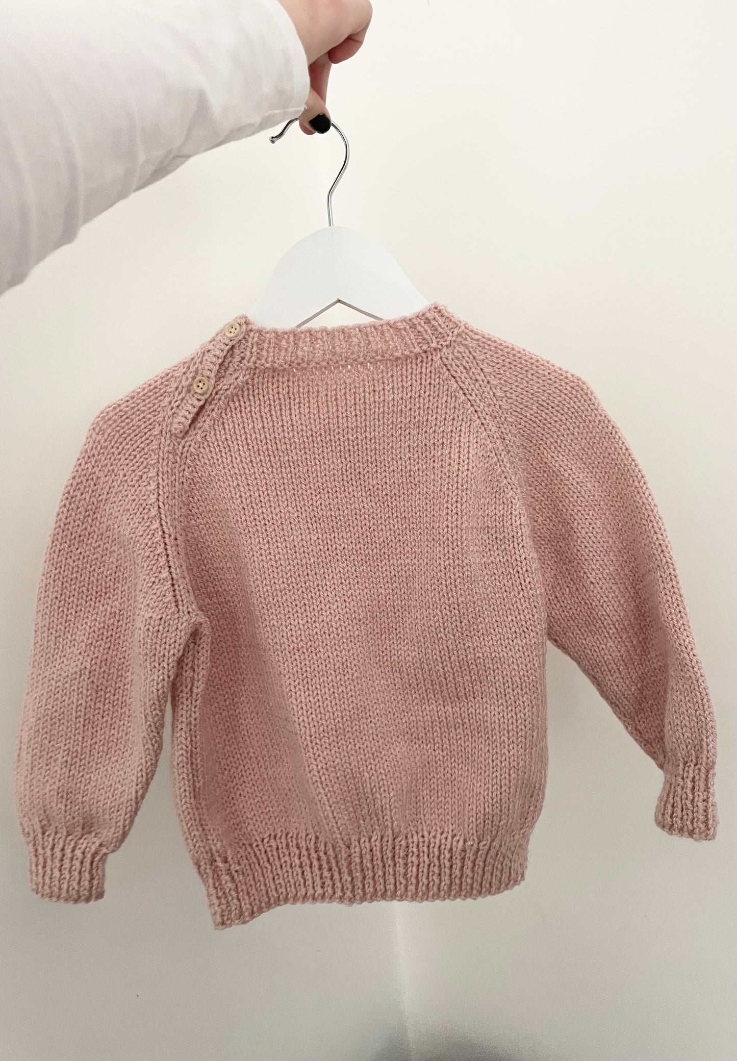 1-2 years dusky pink jumper