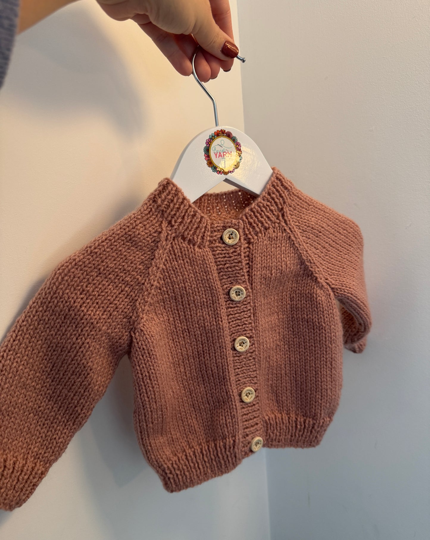 3-6 months clay Cardigan