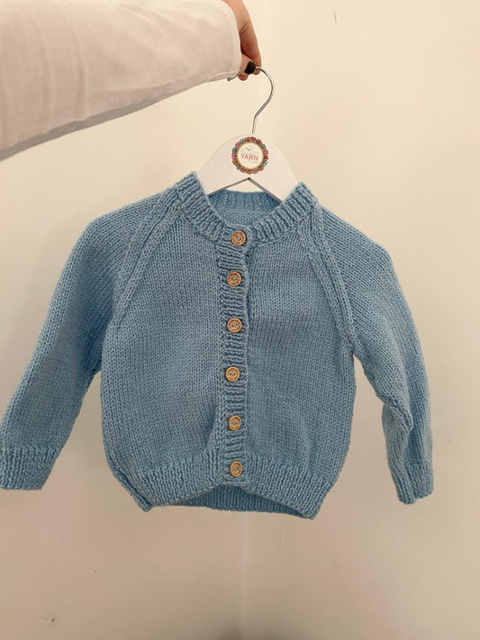 1-2 Years cloud blue Cardigan