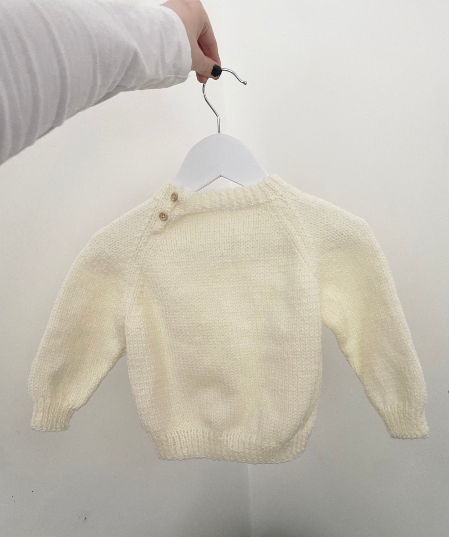 9-12 months cream jumper