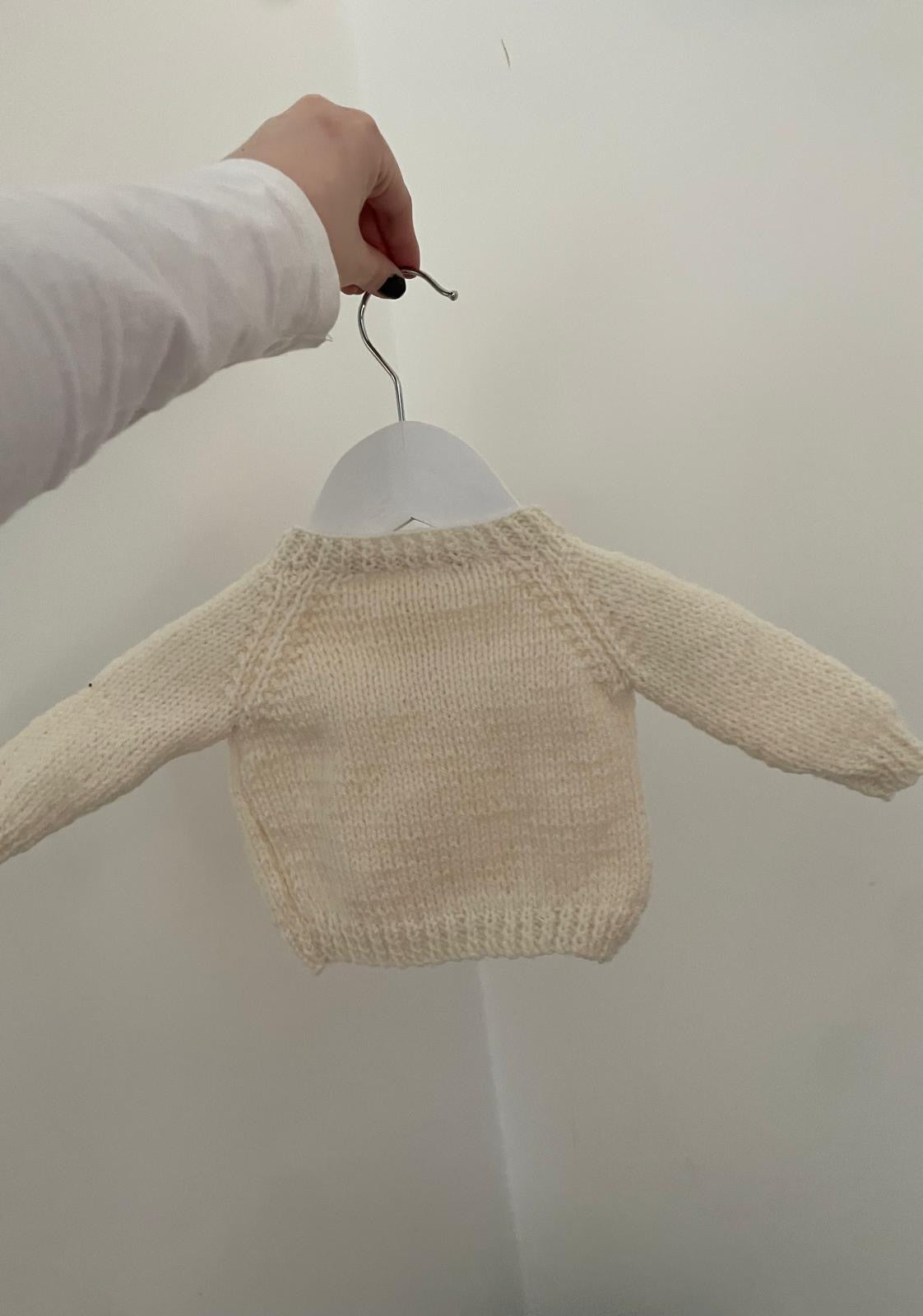 0-3 months cream Cardigan