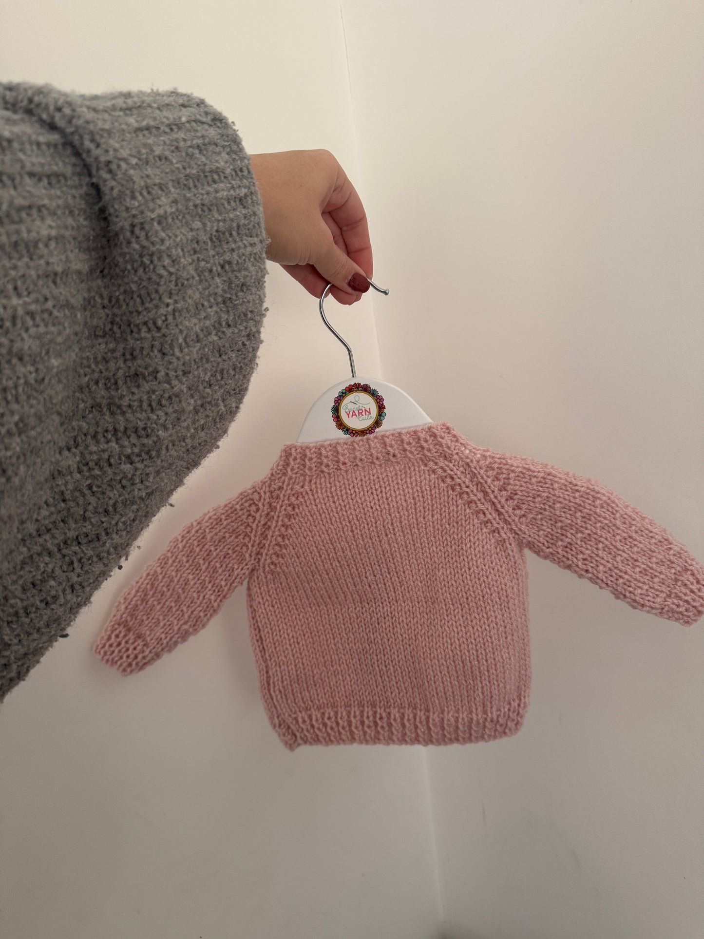 0-3 months wild orchid Cardigan