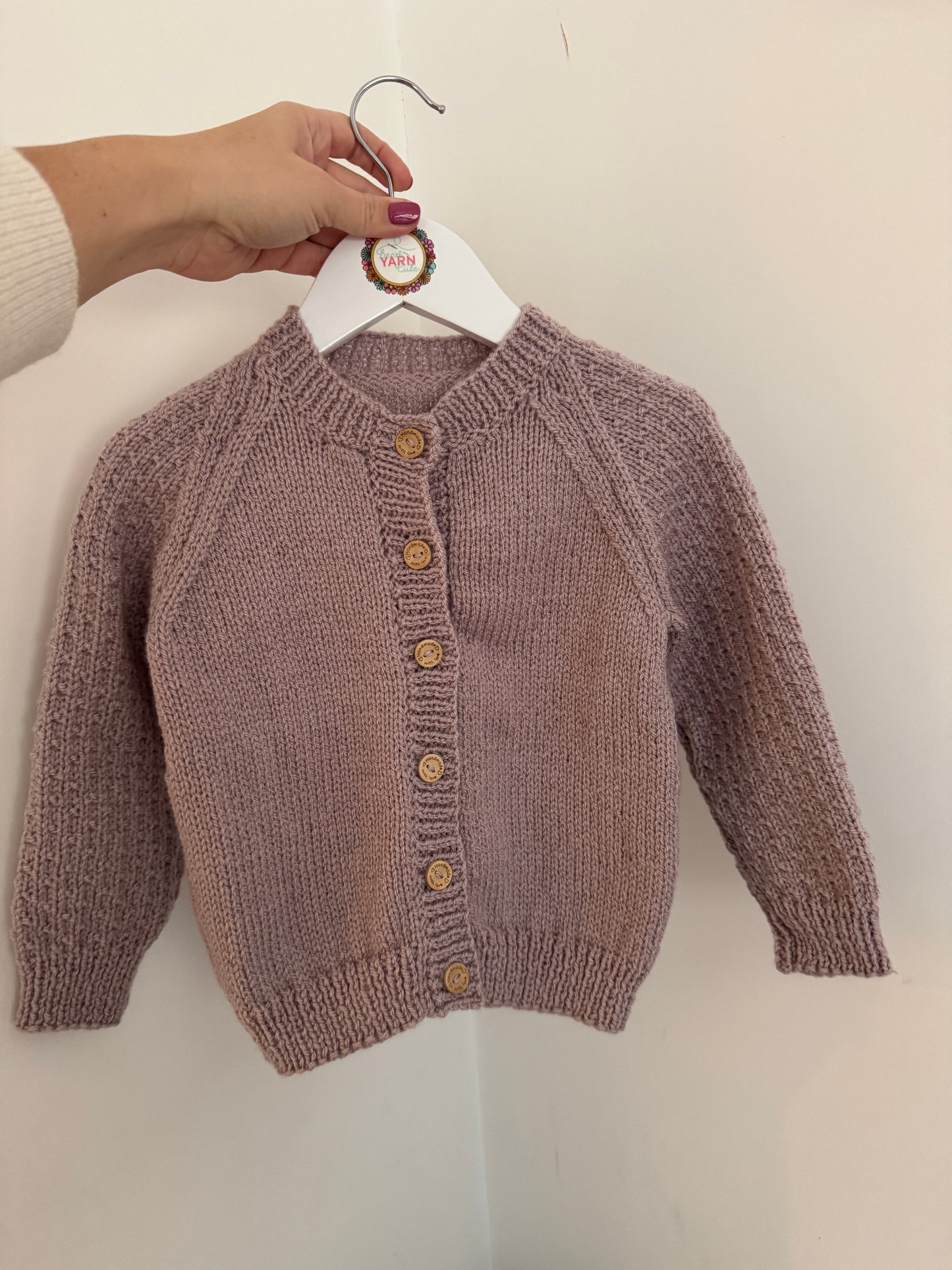 2-3 years mushroom Cardigan