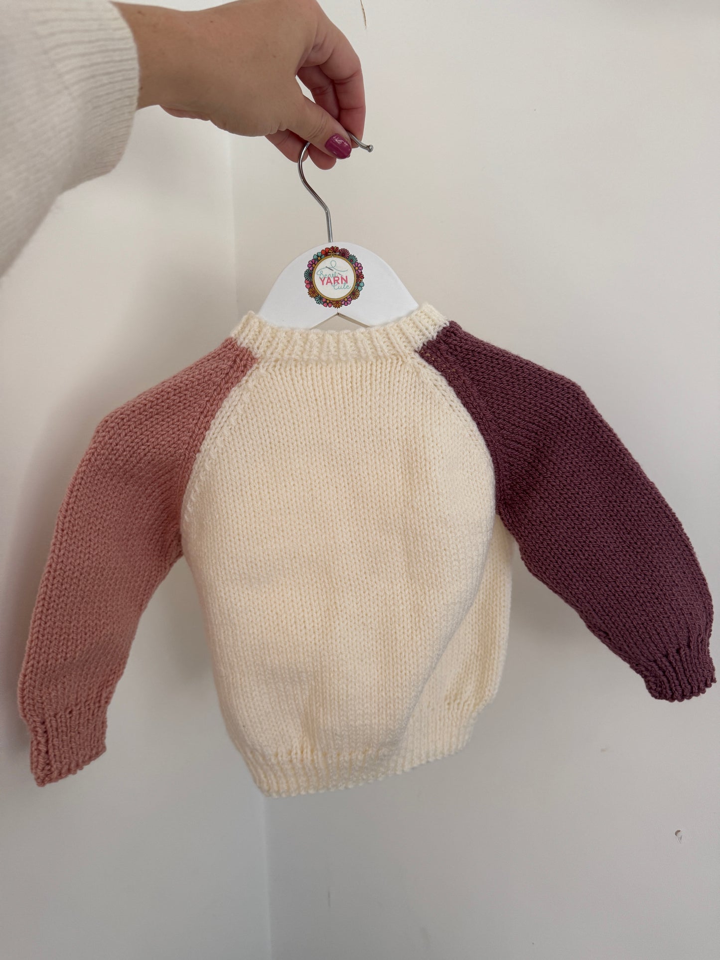 9-15 months colour block Cardigan