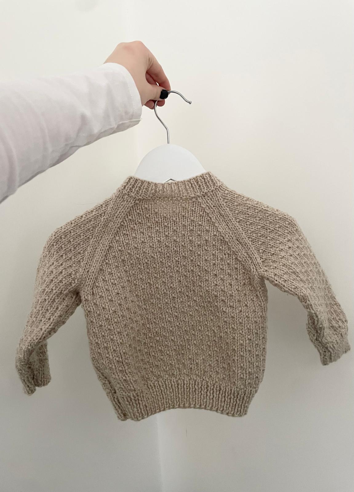 6-9 months parchment Cardigan