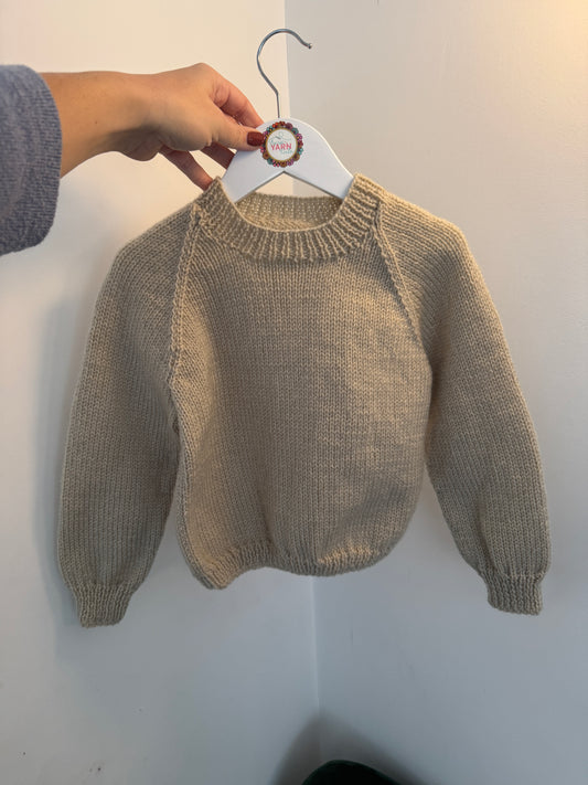 2-3 years parchment jumper