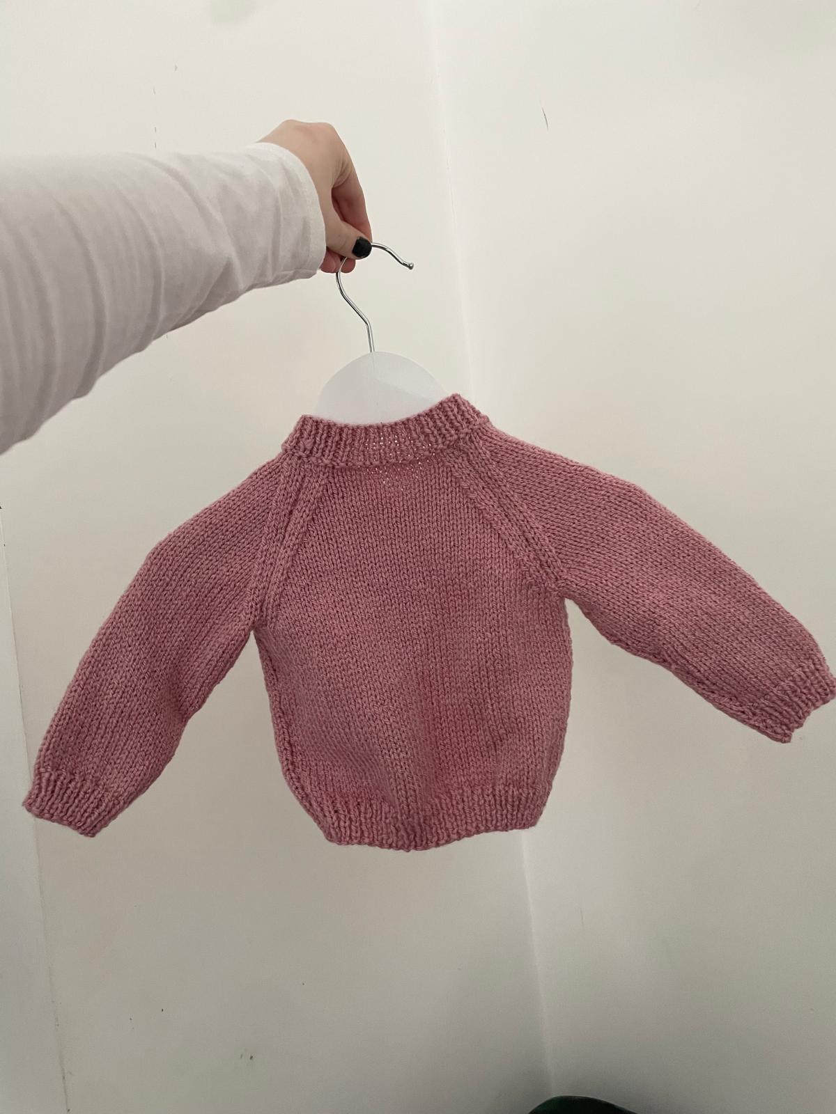 3-6 months pale rose Cardigan